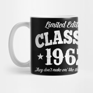 60 Years Old Vintage Classic Car 1962 60th Birthday Mug